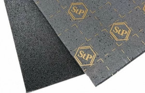 Insonorizant auto Premium STP Biplast 10mm, 375x500mm, Foaie