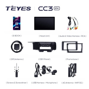 Navigatie Auto Teyes CC3 2K 360° Kia Sorento 2020-2023 6+128GB 13" QLED Octa-core 2Ghz, Android 4G Bluetooth 5.1 DSP - Img 8