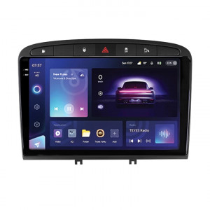 Navigatie Auto Teyes CC3 2K 360° Peugeot 408 2012-2020 6+128GB 9.5" QLED Octa-core 2Ghz, Android 4G Bluetooth 5.1 DSP