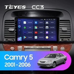 Navigatie Auto Teyes CC3 2K 360° Toyota Camry 5 2001-2006 6+128GB 9.5" QLED Octa-core 2Ghz, Android 4G Bluetooth 5.1 DSP - Img 2