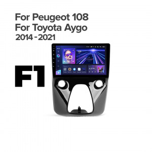 Navigatie Auto Teyes CC3 2K Peugeot 108 2014-2021 4+64GB 10.36" QLED Octa-core 2Ghz, Android 4G Bluetooth 5.1 DSP - Img 8