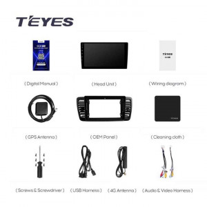 Navigatie Auto Teyes CC3 2K Subaru Legacy 4 2003-2009 6+128GB 9.5" QLED Octa-core 2Ghz, Android 4G Bluetooth 5.1 DSP - Img 8