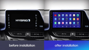 Navigatie Auto Teyes CC3 2K Toyota C-HR 2016-2023 4+32GB 9.5" QLED Octa-core 2Ghz, Android 4G Bluetooth 5.1 DSP - Img 2