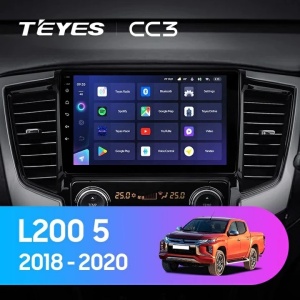 Navigatie Auto Teyes CC3 360° Mitsubishi L200 5 2015-2019 6+128GB 9" QLED Octa-core 1.8Ghz, Android 4G Bluetooth 5.1 DSP - Img 2