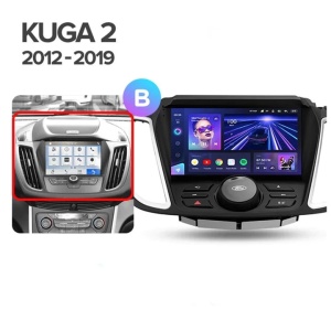 Navigatie Auto Teyes CC3 360 Ford Kuga 2013-2019 6+128GB 9" QLED Octa-core 1.8Ghz Android 4G Bluetooth 5.1 DSP - Img 10