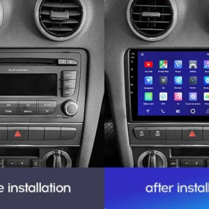 Navigatie Auto Teyes CC3 Audi A3 8P 2003-2013 3+32GB 9" QLED Octa-core 1.8Ghz, Android 4G Bluetooth 5.1 DSP - Img 4