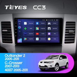 Navigatie Auto Teyes CC3 Citroen C-Crosser 2007-2012 4+32GB 9" QLED Octa-core 1.8Ghz Android 4G Bluetooth 5.1 DSP - Img 2