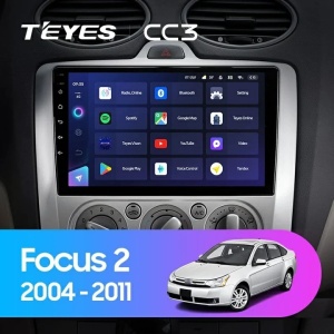 Navigatie Auto Teyes CC3 Ford Focus 2 2005-2010 4+32GB 9" QLED Octa-core 1.8Ghz Android 4G Bluetooth 5.1 DSP - Img 2