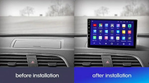 Navigatie Auto Teyes CC3 Split Audi Q3 8U 2011-2018 4+32GB 9" QLED Octa-core 1.8Ghz, Android 4G Bluetooth 5.1 DSP - Img 2