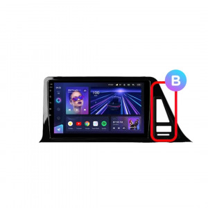 Navigatie Auto Teyes CC3 Toyota C-HR CHR 2016-2020 4+64GB 9" QLED Octa-core 1.8Ghz, Android 4G Bluetooth 5.1 DSP - Img 8