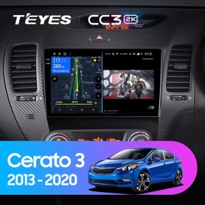 Navigatie Auto Teyes CC3L WiFi Kia Cerato 3 2012-2017 2+32GB 9" IPS Quad-core 1.3Ghz, Android Bluetooth 5.1 DSP - Img 2