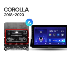 Navigatie Auto Teyes CC4 Toyota Corolla 12 2018-2020 6+64GB 10.36" QLED Octa-core 2.7Ghz, Android 4G Bluetooth 5.1 DSP - Img 4