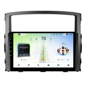 Navigatie Auto Teyes CC4L Mitsubishi Pajero 4 V80 2006-2021 6+64GB 9" QLED Qualcomm 2Ghz, Android 4G Bluetooth 5.1 DSP