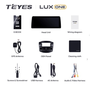 Navigatie Auto Teyes Lux One 360° Ford Focus 3 2010-2018 6+128GB 12.3" IPS Octa-core 2Ghz, Android 4G Bluetooth 5.1 DSP - Img 8
