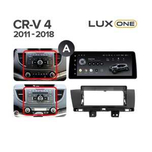 Navigatie Auto Teyes Lux One 360° Honda CR-V 4 2011-2016 6+128GB 12.3" IPS Octa-core 2Ghz, Android 4G Bluetooth 5.1 DSP - Img 8