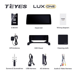 Navigatie Auto Teyes Lux One 360° Peugeot 5008 2017-2023 6+128GB 12.3" IPS Octa-core 2Ghz, Android 4G Bluetooth 5.1 DSP - Img 8