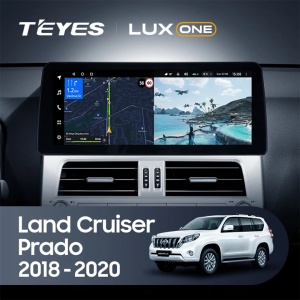 Navigatie Auto Teyes Lux One 360° Toyota Toyota Land Cruiser Prado 150 2018-2020 6+128GB 12.3" IPS Octa-core 2Ghz, Android 4G Bluetooth 5.1 DSP - Img 2