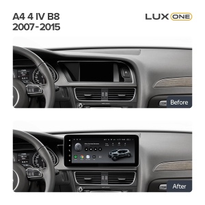 Navigatie auto Teyes Lux One Audi A4 B8 2007-2015 6+128G 12.3 IPS Octa-Core 2.0 GHz Android 4G DSP Bluetooth 5.1 - Img 2