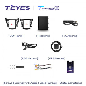 Navigatie Auto Teyes Tip Tesla TPRO 2 Hyundai Elantra 5 2010-2016 4+64GB 9.7" QLED Octa-core 1.8Ghz, Android 4G Bluetooth 5.1 DSP - Img 7