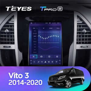 Navigatie Auto Teyes Tip Tesla TPRO 2 Mercedes-Benz Vito 3 2014-2020 3+32GB 9.7" QLED Octa-core 1.8Ghz, Android 4G Bluetooth 5.1 DSP - Img 5