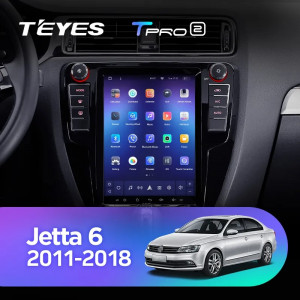 Navigatie Auto Teyes Tip Tesla TPRO 2 Volkswagen Jetta 6 2011-2018 4+64GB 9.7" QLED Octa-core 1.8Ghz, Android 4G Bluetooth 5.1 DSP - Img 2
