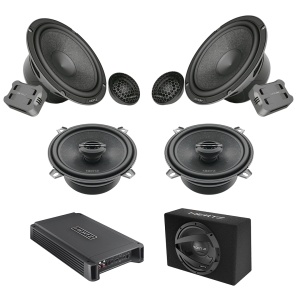 Pachet difuzoare auto cu subwoofer Mercedes-Benz C Class W203 2004-20011 Hertz Cento 1500 W