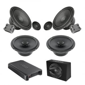 Pachet Difuzoare Auto cu subwoofer Toyota RAV4 XA40 2012-2018 Hertz Cento 1500 W