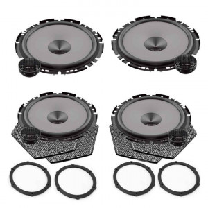 Pachet difuzoare auto Hertz Uno dedicat Citroen C5 2000-2008, RMS 70W - Img 2