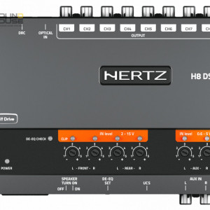 Procesor de sunet auto Hertz H8 DSP, 8 canale + DSP - Img 2