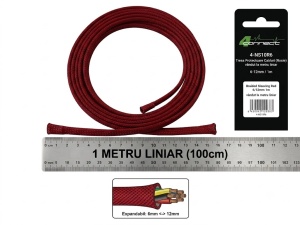 Tresa Cabluri FOUR Connect 4-NS10R6, 6/12mm, Rosie, Metru Liniar