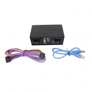Amplificator auto 200W plu&play pentru unitati multimedia cu Navigatie si Android