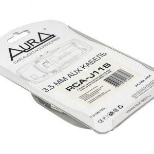 Cablu auxiliar Aura RCA-J11B, 1 metru - Img 4