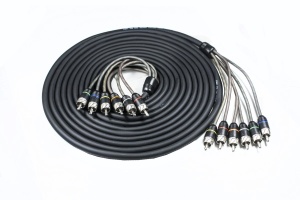 Cablu RCA Four Connect, 4-800257, Stage 2, 5.5 METRI, 6 canale