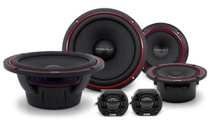 Difuzoare auto ESB 3000 3.6K3, set sistem 3 cai, 165mm, 270W RMS, 4 Ω, 6 difuzoare