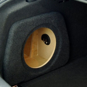 Incinta inchisa subwoofer dedicat Audi A4 B8 Sedan, 250 mm, 15L - Img 4
