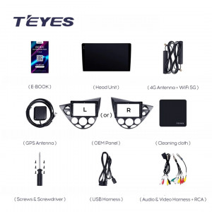 Navigatie Auto Teyes CC3 2K 360° Ford Focus 1 1998-2005 6+128GB 9.5" QLED Octa-core 2Ghz, Android 4G Bluetooth 5.1 DSP - Img 7
