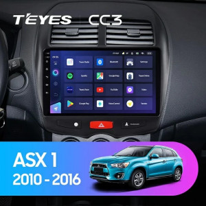 Navigatie Auto Teyes CC3 2K 360° Mitsubishi ASX 1 2010-2016 6+128GB 10.36" QLED Octa-core 2Ghz, Android 4G Bluetooth 5.1 DSP - Img 2