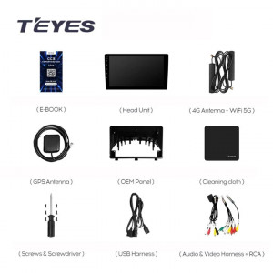 Navigatie Auto Teyes CC3 2K Opel Antara 2006-2017 6+128GB 9.5" QLED Octa-core 2Ghz, Android 4G Bluetooth 5.1 DSP - Img 8