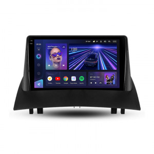 Navigatie Auto Teyes CC3 2K Renault Megane 2 2002-2009 4+32GB 9.5" QLED Octa-core 2Ghz Android 4G Bluetooth 5.1 DSP - Img 2