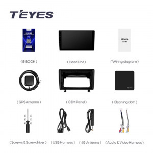 Navigatie Auto Teyes CC3 360° Opel Astra H 2004-2014 6+128GB 9" QLED Octa-core 1.8Ghz, Android 4G Bluetooth 5.1 DSP 0 DIN - Img 8