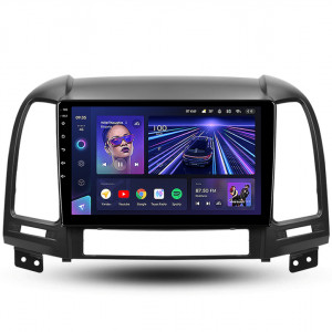 Navigatie Auto Teyes CC3 Hyundai Santa Fe 2 2007-2012 4+32GB 9" QLED Octa-core 1.8Ghz Android 4G Bluetooth 5.1 DSP - Img 2