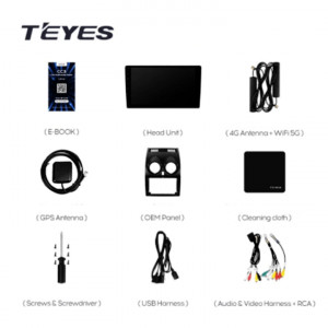 Navigatie Auto Teyes CC3 Nissan Qashqai 1 J10 2006-2013 4+64GB 9" QLED Octa-core 1.8Ghz, Android 4G Bluetooth 5.1 DSP - Img 8