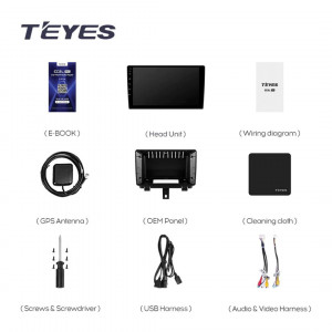 Navigatie Auto Teyes CC3 Split Audi Q3 8U 2011-2018 4+32GB 9" QLED Octa-core 1.8Ghz, Android 4G Bluetooth 5.1 DSP - Img 7