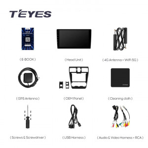 Navigatie Auto Teyes CC3 Subaru Forester SJ 2016-2018 6+128GB 9" QLED Octa-core 1.8Ghz, Android 4G Bluetooth 5.1 DSP - Img 8