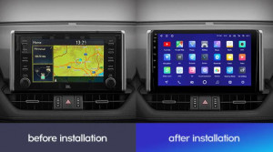 Navigatie Auto Teyes CC3 Toyota RAV4 XA50 2018-2023 4+64GB 9" QLED Octa-core 1.8Ghz, Android 4G Bluetooth 5.1 DSP - Img 3
