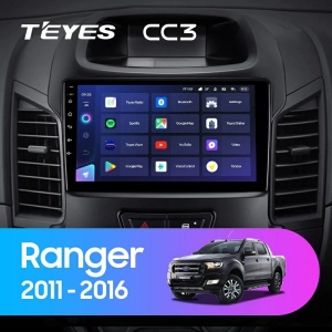 Navigatie Auto Teyes CC3L Ford Ranger 3 2011-2018 4+32GB 9" IPS Octa-core 1.6Ghz Android 4G Bluetooth 5.1 DSP - Img 2