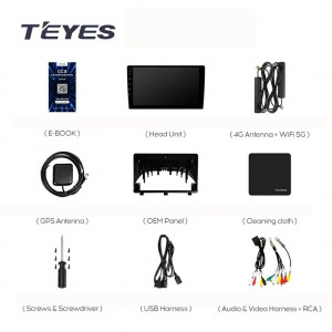 Navigatie Auto Teyes CC3L Opel Antara 2006-2017 4+64GB 9" IPS Octa-core 1.6Ghz, Android 4G Bluetooth 5.1 DSP - Img 7