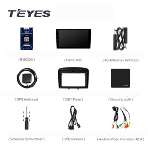 Navigatie Auto Teyes CC3L Peugeot 408 2014-2018 4+32GB 10.2" IPS Octa-core 1.6Ghz, Android 4G Bluetooth 5.1 DSP - Img 7