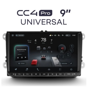 Navigatie auto Teyes CC4 PRO Universala Skoda Volkswagen 8+128GB 9" QLED, Android 13, 5G, 7.1 DSP, CarPlay