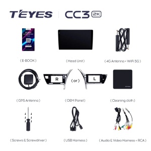 Navigatie Auto Teyes CC4L Toyota Auris E210 2019-2023 6+64GB 10.2" QLED Qualcomm 2Ghz, Android 4G Bluetooth 5.1 DSP - Img 4